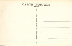 Corrida Toro Bull Preparando para Suerte matar de Espana del deporte de la POSTAL de la VENDIMIA de muleta por L espada