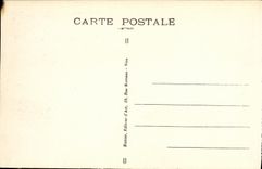 Llamada de Toro Bull de la corrida de Espana del deporte de la POSTAL de la VENDIMIA a los banderillas