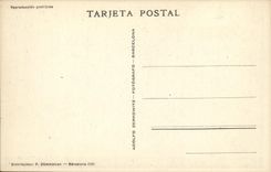 CPA Sport Espagne Corrida Toro Taureau Barcdelona Plaza de Toros Monumental Interior