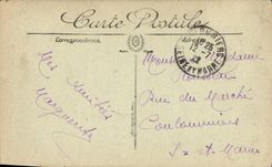 Corrida Toro Bull SSuerte de Vara de Espana del deporte de la POSTAL de la VENDIMIA