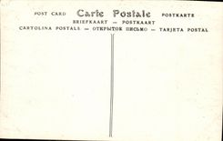 VINTAGE POSTCARD funerals of Paul Deroulede have L church Saint Augustin Paris