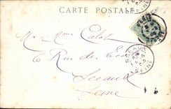 CPA Visite de SM Alphonse XIII a Paris SM le roi et le President de la Republique quittent la gare