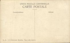 VINTAGE POSTCARD SAR Madam the princess Clementine of Belgium