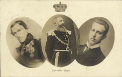CPA Dynastie Belge Albert Leopold