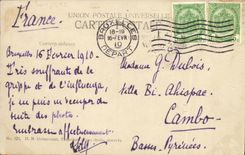 CPA Dynastie Belge Albert Leopold