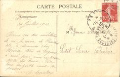 CPA Paris 12 15 juillet 1910 SM Elisabeth reine des belges SM ALbert 1er roi des Belges 