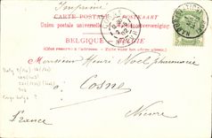 VINTAGE POSTCARD Namur Rules ophthalmologic Leopold 1st Institute