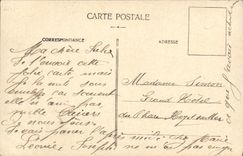 VINTAGE POSTCARD Belgium Royal family