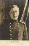 CPA Albert 1er Roi de Belgique 