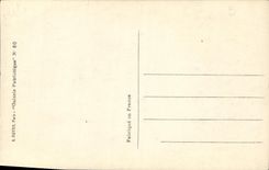 VINTAGE POSTCARD heroic king Albert 1st Militaria