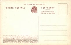 VINTAGE POSTCARD Albert 1st King of the Belgians heroic Belgium