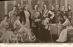 CPA Les Hohenzollern Famille royale allemande 