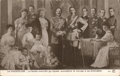 CPA Les Hohenzollern Famille royale allemande
