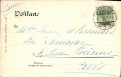 VINTAGE POSTCARD Its majesty Kaiser has Wiesbaden