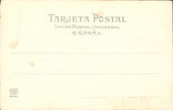 VINTAGE POSTCARD SM el rey Alfonso XIII