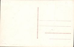 VINTAGE POSTCARD LAR Albert 1st and the Queen Elizabeth on the Belgian beach restee