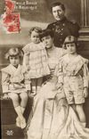 CPA Albert 1er Roi de Belgique La famille royale de Belgique 