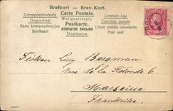 VINTAGE POSTCARD Tre Generationer Sweden