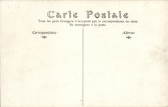 VINTAGE POSTCARD Reception of king de Norvege has APris May 28th  1907 general Dalstein Gouverneur from Paris greets SM the Maud Queen