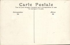 VINTAGE POSTCARD Reception of king de Norvege has Paris May 28th  1907 SM the Queen between the Presidents of the Municipal council