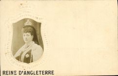 CPA Reine d Angleterre