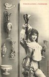 CPA Fantaisie Femme Porcelaines et faiences Faience italienne