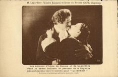 CPM Cinema Lagaredere GAston Jacques et Irene de Nevers Nilda Duplessy Le Bossu Jacques Haik