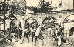 VINTAGE POSTCARD Cinema the Three musketeers Alexandre Dumas