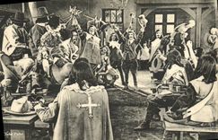 CPA Cinema Les Trois mousquetaires Alexandre Dumas 
