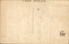 VINTAGE POSTCARD Cinema Creste and Mathe in the role of Judex and Roger de Tremeuse