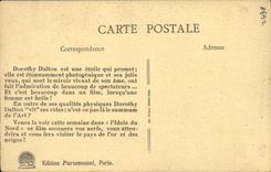 VINTAGE POSTCARD Cinema Dorothy dalton Paramount Films