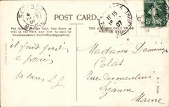 VINTAGE POSTCARD Cinema Adrienne Augarde