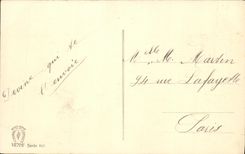 VINTAGE POSTCARD Fantasy Easter Sheep