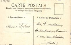 CPA Fantaisie 1er Avril Fleurs Poisson