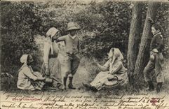 CPA Fantaisie Enfants Ebast champetres 