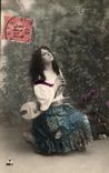 CPA Fantaisie Femme Mignon