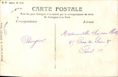 VINTAGE POSTCARD Fantaisie Napoleon intimates L Empress Marie Louis comes to seek his son Napoleon II