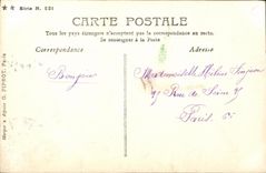 VINTAGE POSTCARD Fantaisie Napoleon intimates L empress Marie Louise accompanies the king by Rome close to L Empereur