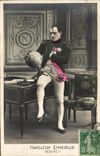 CPA Fantaisie Napoleon Empereur Reverie
