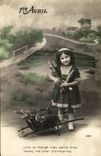 CPA Fantaisie Enfant 1er Avril 