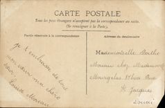 CPA Fantaisie Enfant Poisson 1er Avril