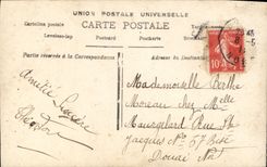 CPA Fantaisie Enfant 1er Avril Poisson