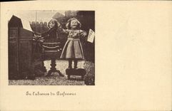 CPA Fantaisie Enfants En l absence de professeur Piano