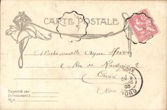 CPA Fantaisie Femmes Au bal La demande