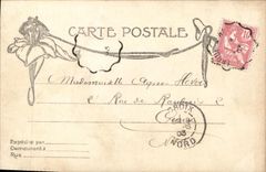 VINTAGE POSTCARD Fantasy Women With the ball consultation