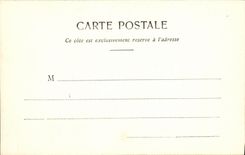 VINTAGE POSTCARD Fantasy Woman songs of Maurice Boukat