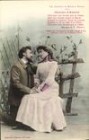 VINTAGE POSTCARD Fantaisie Woman the songs of Maurice Boukat Charms D love