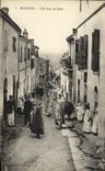VINTAGE POSTCARD Boghari Algeria a street of Ksar