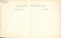 VINTAGE POSTCARD Boghari Algeria a street of Ksar