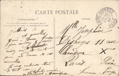 VINTAGE POSTCARD Mascara Algeria a house of the place of L Argoub